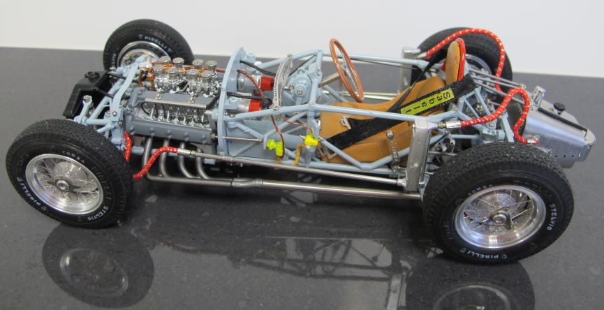 ミニカー CMC Lancia D50 1955 Rolling Chassis M198 Lancia D50 1955 Rolling Chassis - John Ayrey Die Casts